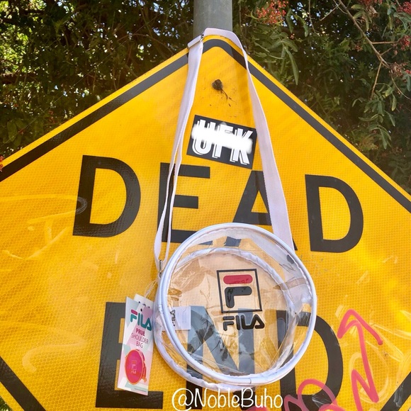 Fila Handbags - FILA Circle Crossbody Bag - Pure